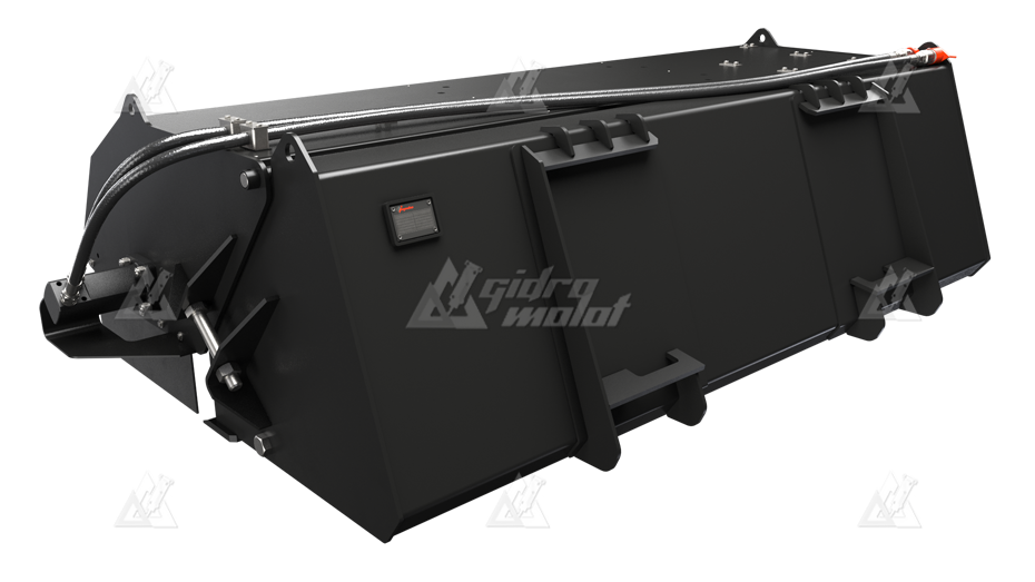 Щетка дорожная коммунальная Impulse SP1850B с бункером картинка 645948