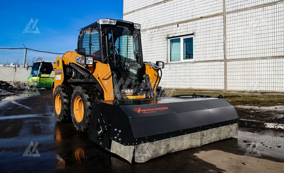 Щетка дорожная коммунальная Impulse SP1850B с бункером картинка 645950