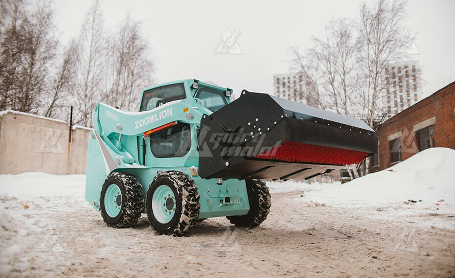 Щетка дорожная коммунальная Impulse SP1850B с бункером картинка 645951