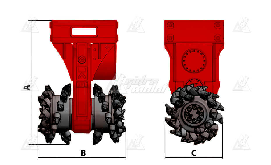 Роторная фреза HammerMaster KR18 картинка 638918