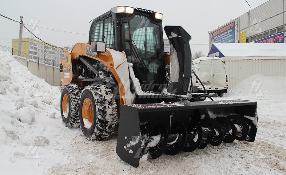 Шнекороторный снегоочиститель Impulse SR1850 на мини-погрузчик New Holland картинка 641113