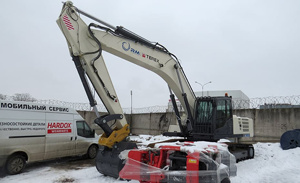 Delta QC-300 на HYUNDAI R300